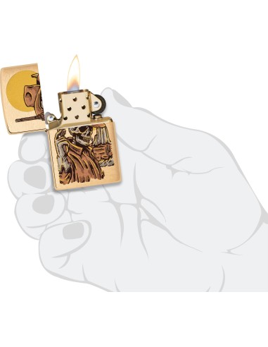 Zippo Wild West Skeleton