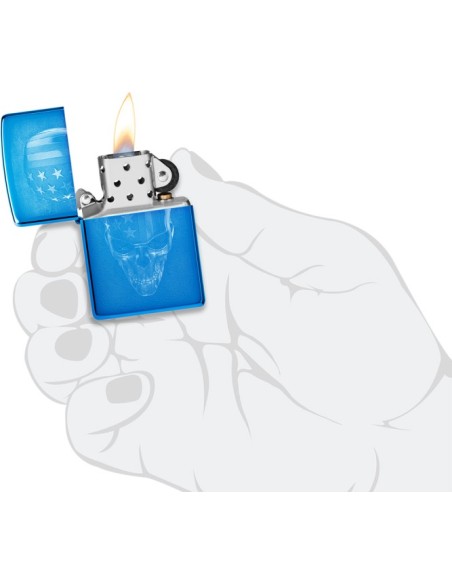 Zippo American Skull