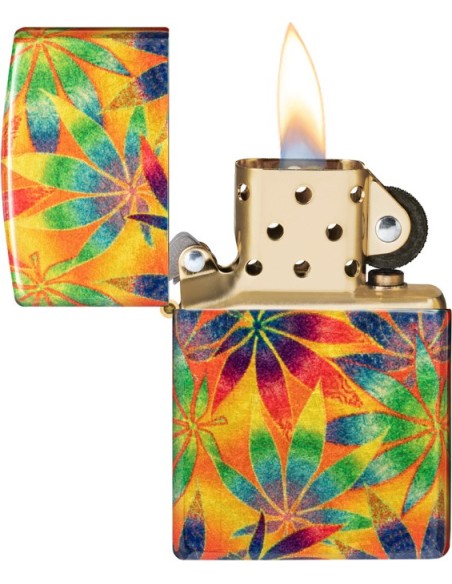 Zippo Psychadelic Cannabis