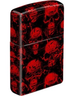 Zippo Red Skulls 2
