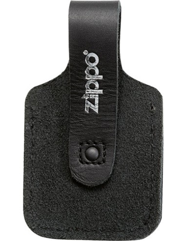 Zippo leather case with cutout