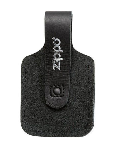 Zippo leather case with cutout