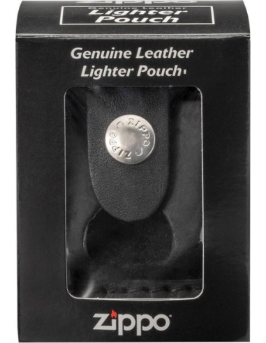 Zippo leather case with cutout