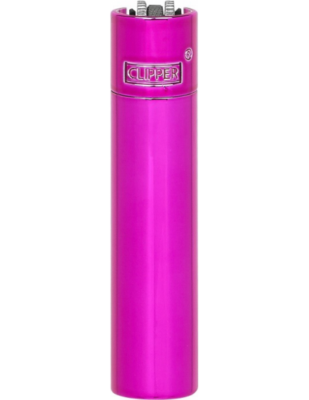 Clipper Metal Sparkling Fuchsia Shiny