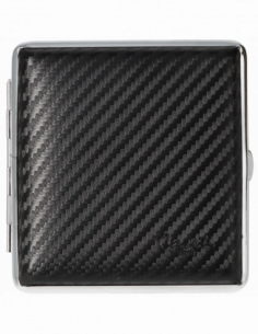 Caseti Leather Cigarette Case / 20 Cigarettes – Carbon