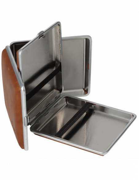 Caseti Leather Cigarette Case / 18 pcs – Brown