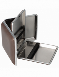 Caseti Leather Cigarette Case / 18 pcs – Grey 2