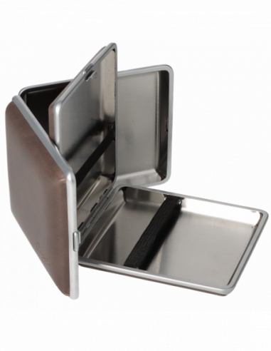 Caseti leather case / 18pcs - gray