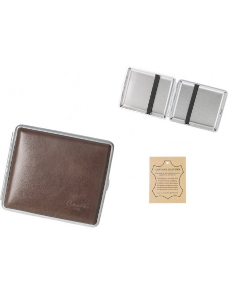 Caseti leather case / 18pcs - gray