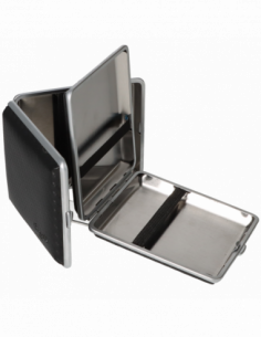 Caseti Leather Cigarette Case / 18 pcs - Carbon 2