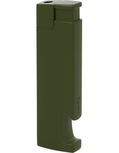 Eurojet zapalovač s otvírákem - zelená