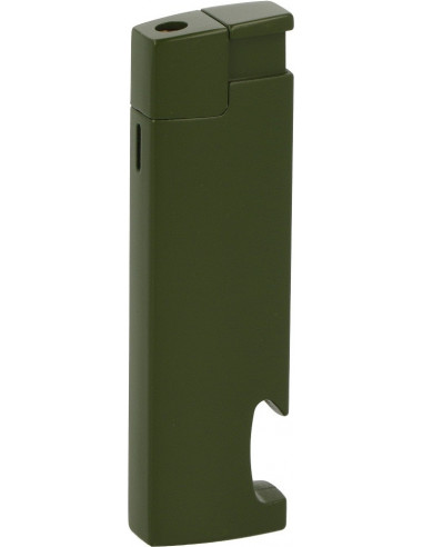 Eurojet zapalovač s otvírákem - zelená