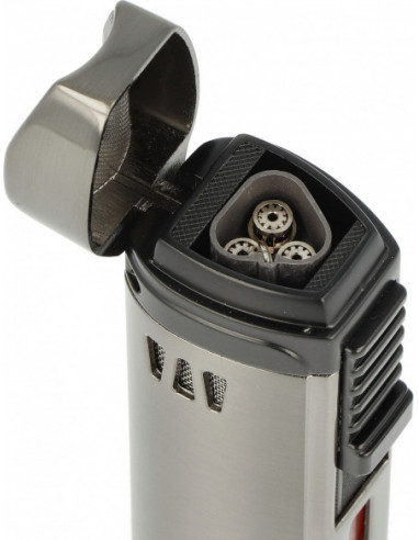 Cigarový zapaľovač Talon - sivá