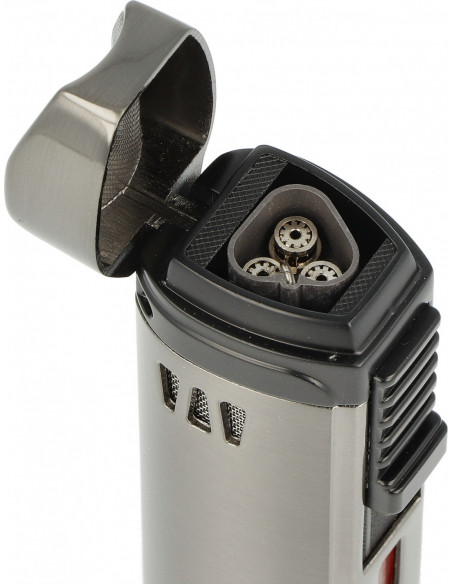 Cigarový zapaľovač Talon - sivá