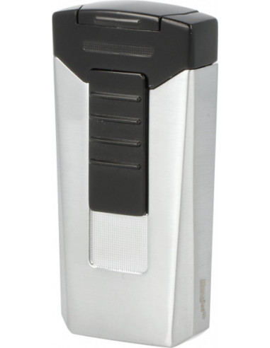 Cigarový zapaľovač Racer - strieborná