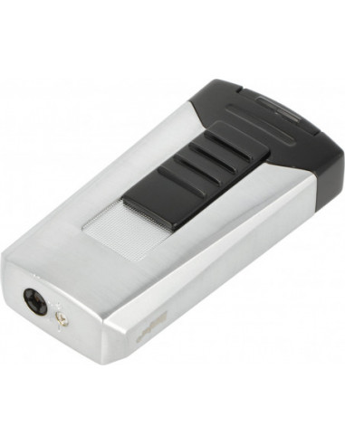 Cigarový zapaľovač Racer - strieborná