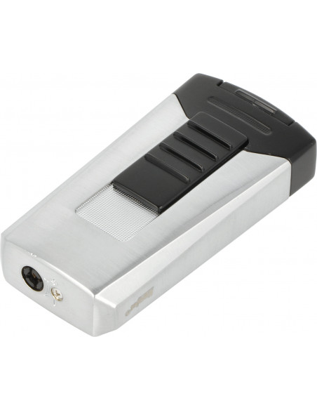 Cigarový zapaľovač Racer - strieborná