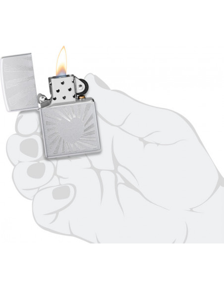 Zippo láska vyžaruje