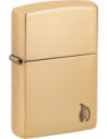 Polished brass