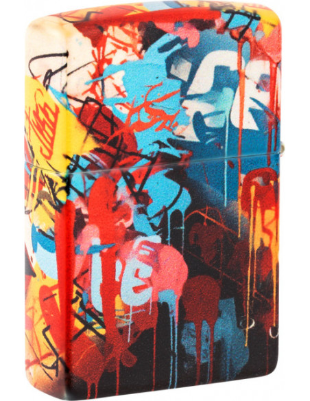 Zippo Street Art Lips