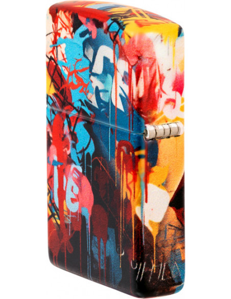 Zippo Street Art Lips