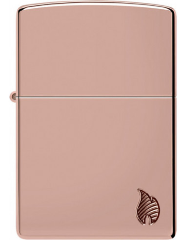 Zippo Armor High Polish Rose Gold Flame