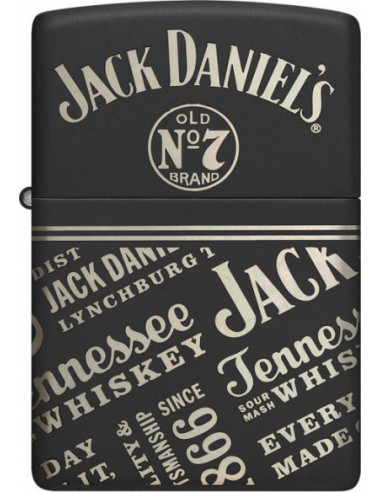 Zippo Jack Daniels – slogany na spodní straně
