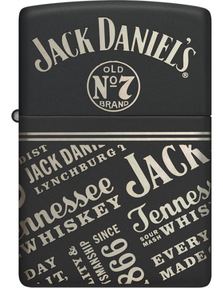 Zippo Jack Daniels – slogany na spodní straně