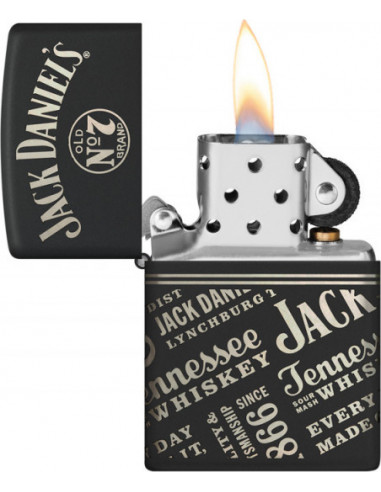 Zippo Jack Daniels – slogany na spodní straně