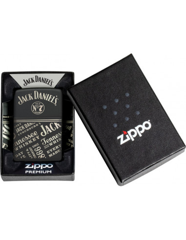 Zippo Jack Daniels – slogany na spodní straně