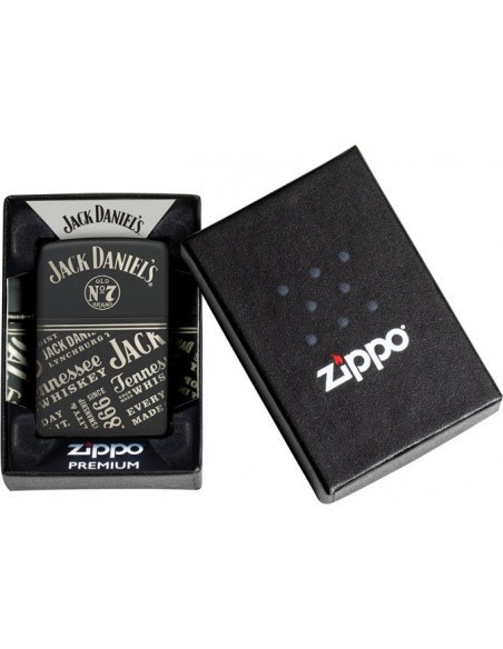 Zippo Jack Daniels – slogany na spodní straně