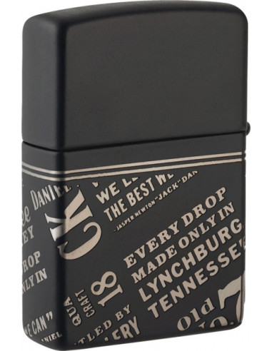 Zippo Jack Daniels – slogany na spodní straně