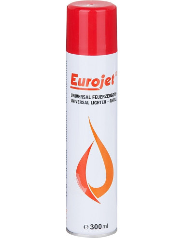 Eurojet plyn do zapaľovačov 300ml