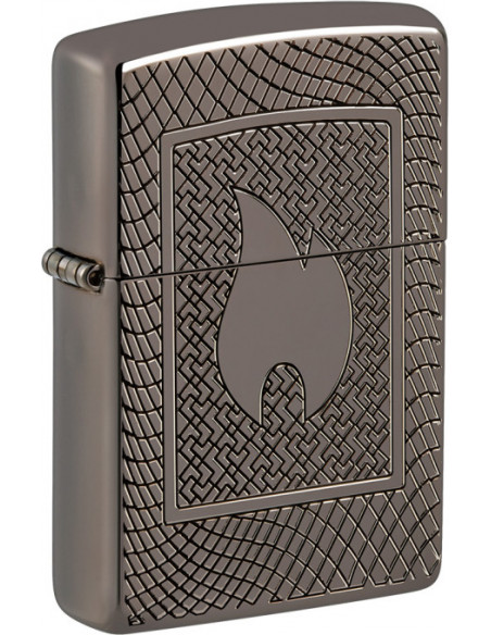 Zippo Armor s motivem plamene