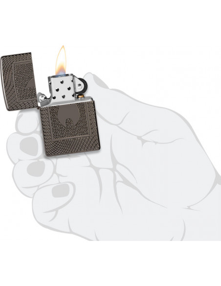 Zippo Armor s motivem plamene
