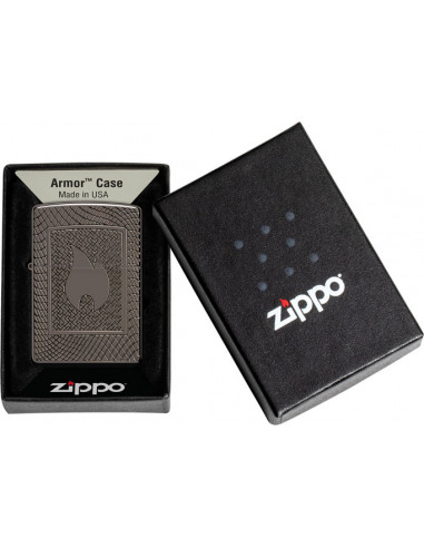 Zippo Armor s motivem plamene