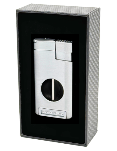 Ronson Thunder Chrome with cutter | eZapalovace.sk