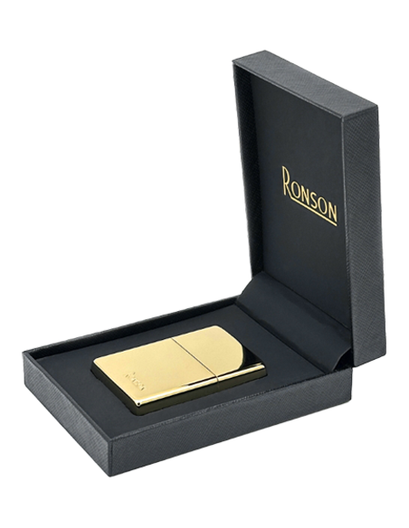 Ronson Windproof Gold Polished