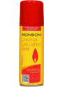 Highly refined universal gas for refilling various types of lighters, gas lighters, and gas burners. Thanks to its exceptional purity, it ensures reliable operation.