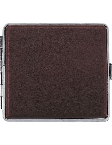 Koženková tabatierka Brown