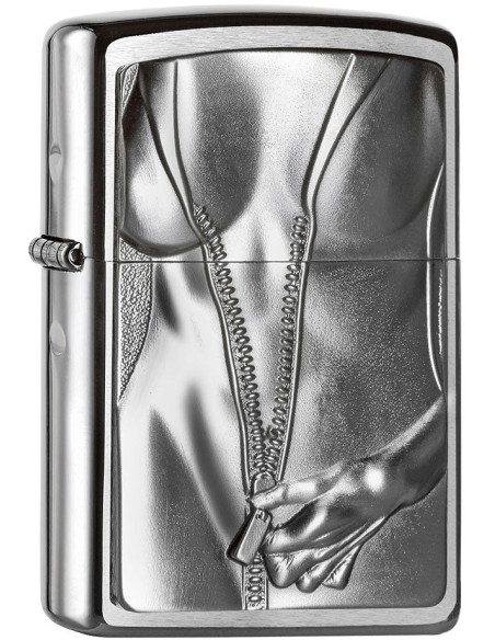 Zippo Zipper Girl Emblem