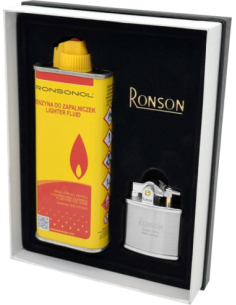 Ronson Nostalgia Silver Satin – dárkové balení