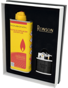 Ronson Nostalgia Black – dárkové balení