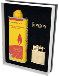 Ronson Nostalgia Gold Satin – dárkové balení