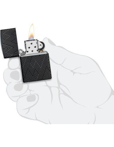 Zippo Abstract Lines