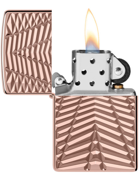 Zippo Armor Abstract Carving