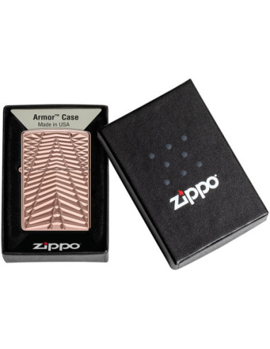 Zippo Armor Abstract Carving