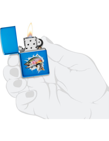 Zippo Jumping Trout