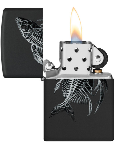 Zippo Fish Skeleton