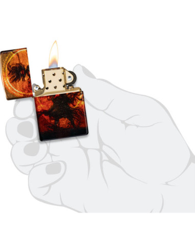 Zippo Wizard of Evil Spirits